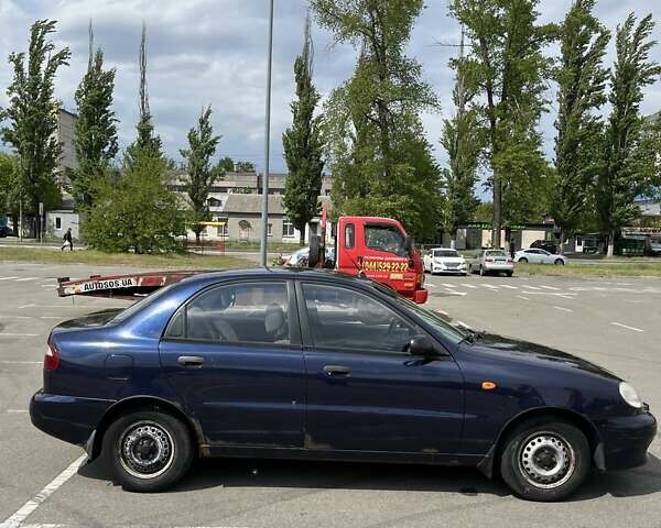 Синий Дэу Сенс, объемом двигателя 1.3 л и пробегом 100 тыс. км за 1500 $, фото 3 на Automoto.ua