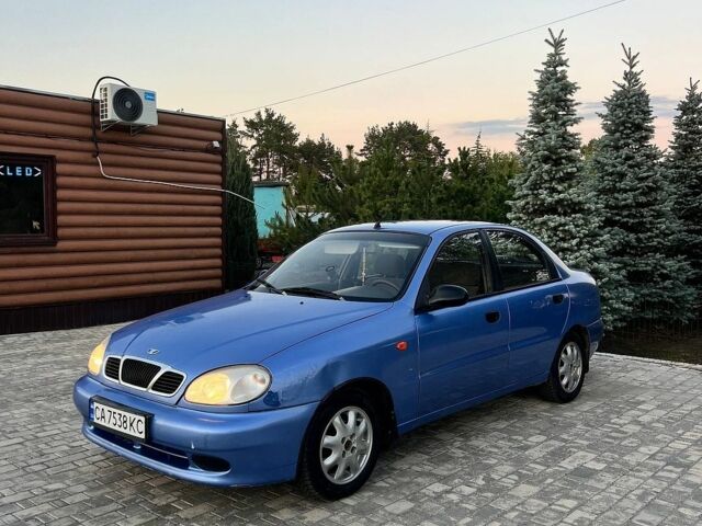 Синий Дэу Сенс, объемом двигателя 1.3 л и пробегом 158 тыс. км за 1100 $, фото 1 на Automoto.ua