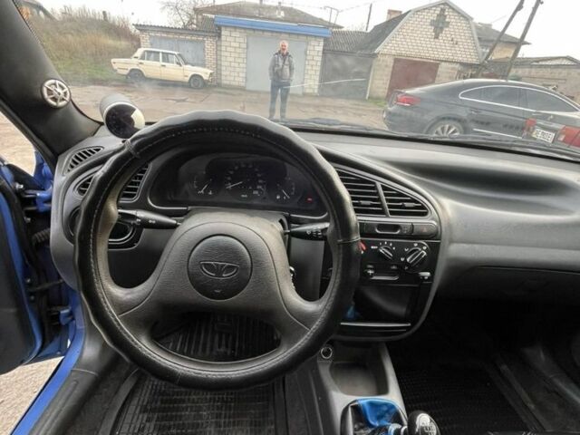 Синий Дэу Сенс, объемом двигателя 1.5 л и пробегом 210 тыс. км за 2800 $, фото 8 на Automoto.ua