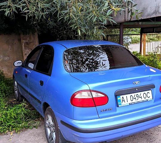 Синий Дэу Сенс, объемом двигателя 1.3 л и пробегом 199 тыс. км за 2000 $, фото 1 на Automoto.ua