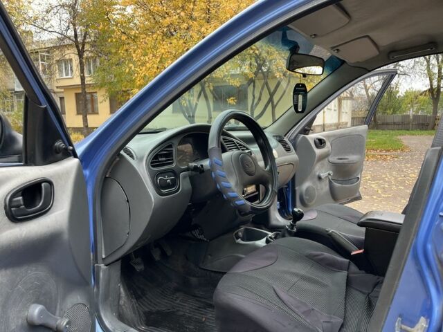 Синий Дэу Сенс, объемом двигателя 1.4 л и пробегом 225 тыс. км за 2100 $, фото 15 на Automoto.ua