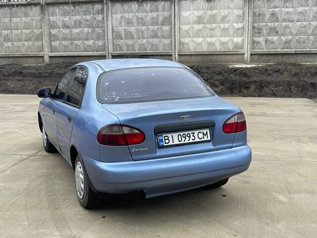 Синий Дэу Сенс, объемом двигателя 1.4 л и пробегом 175 тыс. км за 1250 $, фото 3 на Automoto.ua