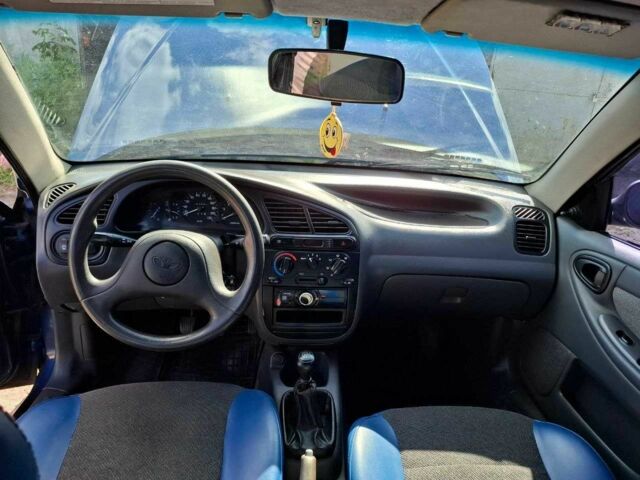 Синий Дэу Сенс, объемом двигателя 1.5 л и пробегом 153 тыс. км за 3500 $, фото 9 на Automoto.ua