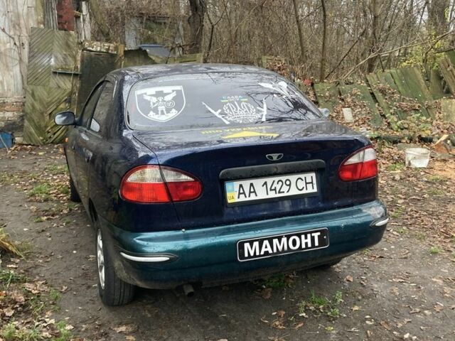 Синий Дэу Сенс, объемом двигателя 1.5 л и пробегом 284 тыс. км за 1150 $, фото 1 на Automoto.ua