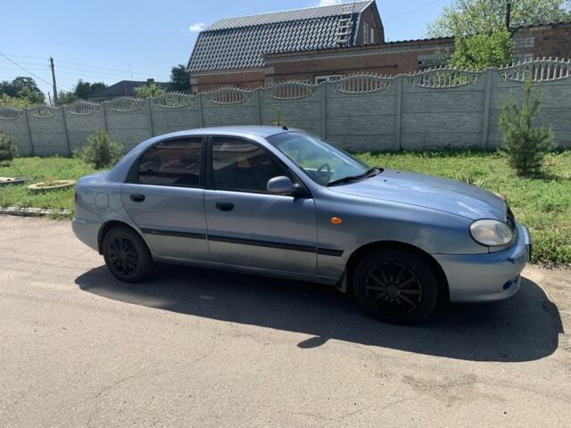 Синий Дэу Сенс, объемом двигателя 1.6 л и пробегом 260 тыс. км за 2300 $, фото 1 на Automoto.ua