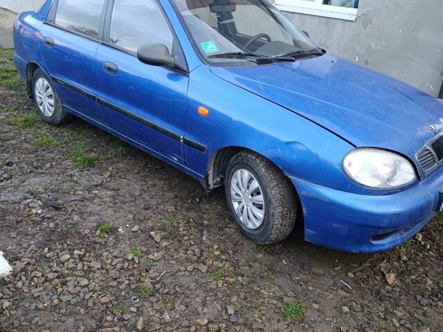 Синий Дэу Сенс, объемом двигателя 1.4 л и пробегом 78 тыс. км за 1900 $, фото 2 на Automoto.ua