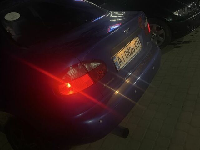 Синий Дэу Сенс, объемом двигателя 1.4 л и пробегом 134 тыс. км за 1600 $, фото 1 на Automoto.ua