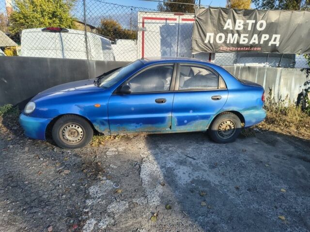 Синий Дэу Сенс, объемом двигателя 1.5 л и пробегом 363 тыс. км за 300 $, фото 1 на Automoto.ua