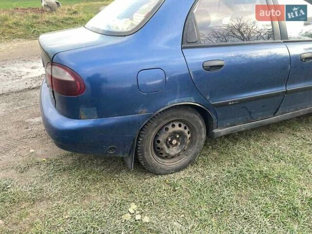 Синий Дэу Сенс, объемом двигателя 1.5 л и пробегом 242 тыс. км за 850 $, фото 2 на Automoto.ua