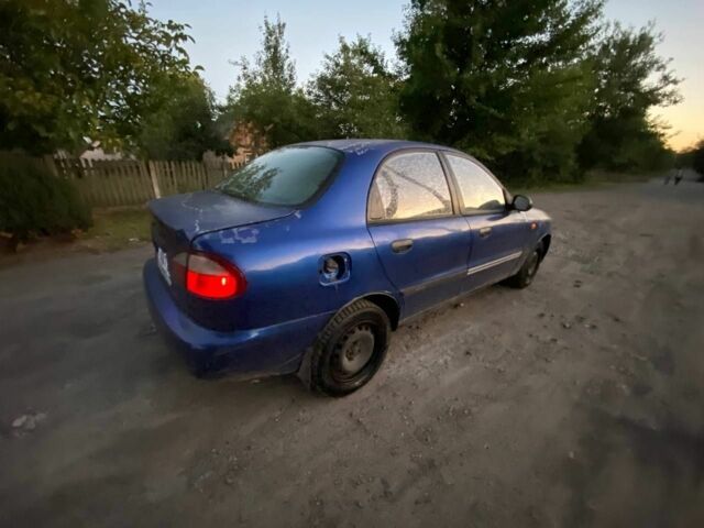 Синий Дэу Сенс, объемом двигателя 1.7 л и пробегом 1 тыс. км за 725 $, фото 5 на Automoto.ua