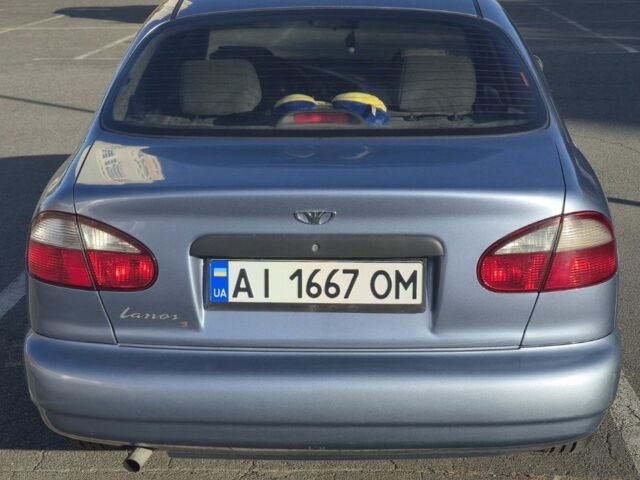 Синий Дэу Сенс, объемом двигателя 1.5 л и пробегом 318 тыс. км за 2200 $, фото 1 на Automoto.ua