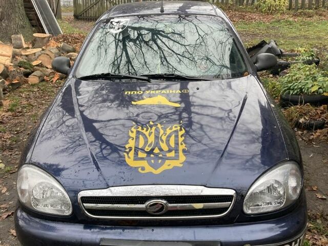 Синий Дэу Сенс, объемом двигателя 1.5 л и пробегом 284 тыс. км за 1150 $, фото 2 на Automoto.ua