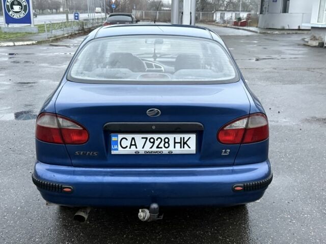Синій Деу Сенс, об'ємом двигуна 1.3 л та пробігом 102 тис. км за 2300 $, фото 4 на Automoto.ua