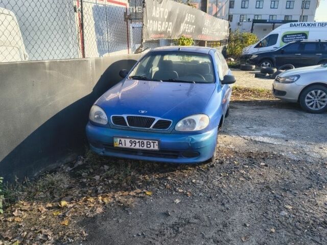 Синий Дэу Сенс, объемом двигателя 1.5 л и пробегом 363 тыс. км за 300 $, фото 2 на Automoto.ua