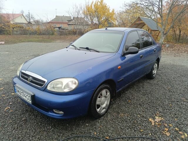 Синій Деу Сенс, об'ємом двигуна 1.6 л та пробігом 200 тис. км за 1100 $, фото 1 на Automoto.ua