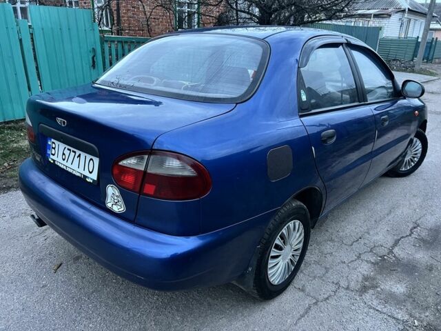 Синий Дэу Сенс, объемом двигателя 1.5 л и пробегом 196 тыс. км за 2500 $, фото 3 на Automoto.ua