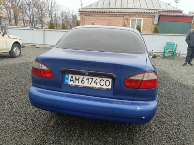 Синій Деу Сенс, об'ємом двигуна 1.6 л та пробігом 200 тис. км за 1100 $, фото 4 на Automoto.ua