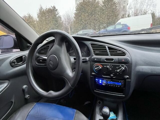 Синий Дэу Сенс, объемом двигателя 1.3 л и пробегом 170 тыс. км за 1250 $, фото 17 на Automoto.ua