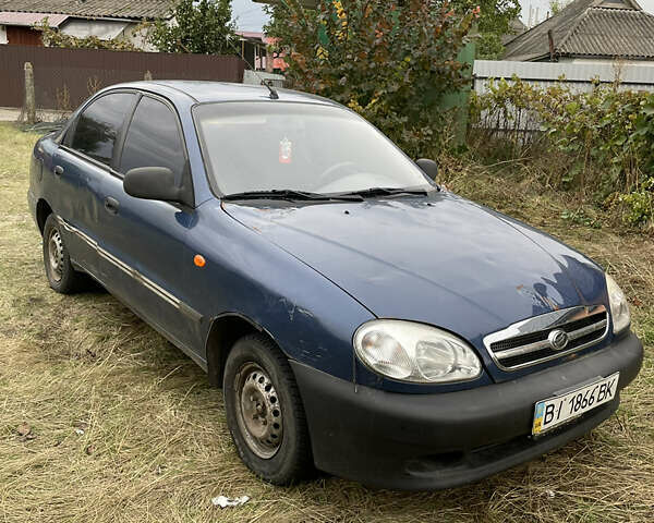 Синий Дэу Сенс, объемом двигателя 1.3 л и пробегом 100 тыс. км за 1200 $, фото 2 на Automoto.ua