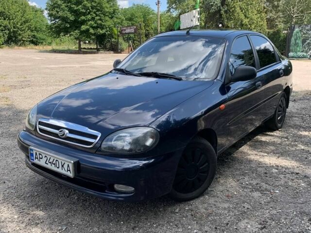 Синий Дэу Сенс, объемом двигателя 1.5 л и пробегом 150 тыс. км за 2899 $, фото 3 на Automoto.ua
