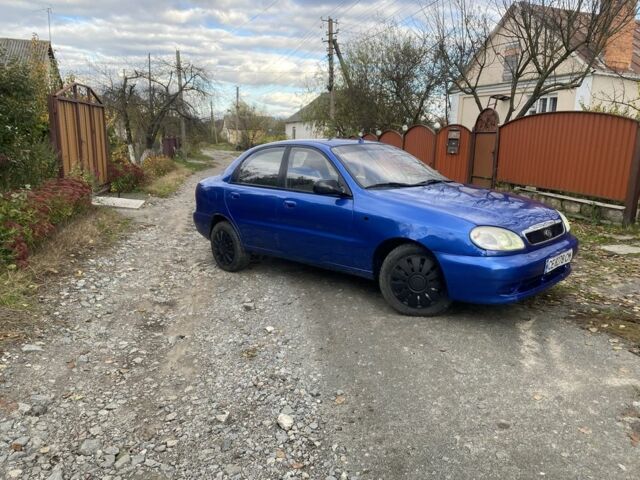 Синий Дэу Сенс, объемом двигателя 1.3 л и пробегом 120 тыс. км за 1200 $, фото 2 на Automoto.ua