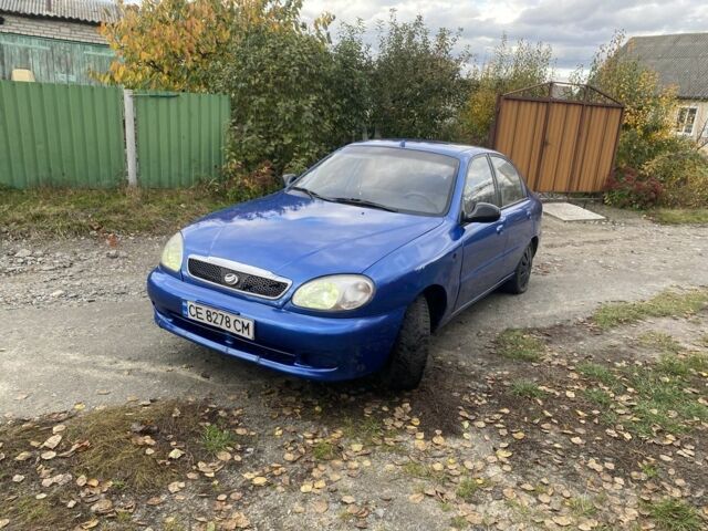 Синий Дэу Сенс, объемом двигателя 1.3 л и пробегом 120 тыс. км за 1200 $, фото 4 на Automoto.ua