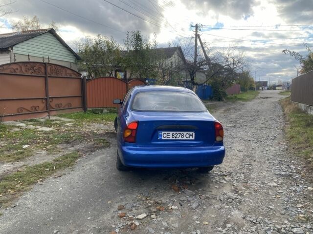 Синий Дэу Сенс, объемом двигателя 1.3 л и пробегом 120 тыс. км за 1200 $, фото 1 на Automoto.ua