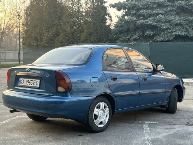 Синий Дэу Сенс, объемом двигателя 1.5 л и пробегом 100 тыс. км за 3200 $, фото 6 на Automoto.ua