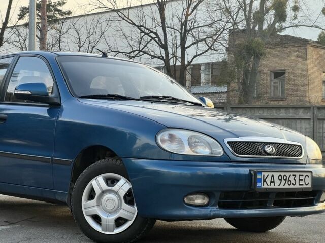 Синий Дэу Сенс, объемом двигателя 1.5 л и пробегом 100 тыс. км за 3200 $, фото 1 на Automoto.ua