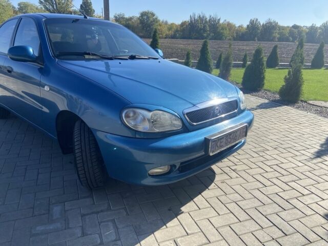 Синий Дэу Сенс, объемом двигателя 1.4 л и пробегом 148 тыс. км за 3500 $, фото 2 на Automoto.ua