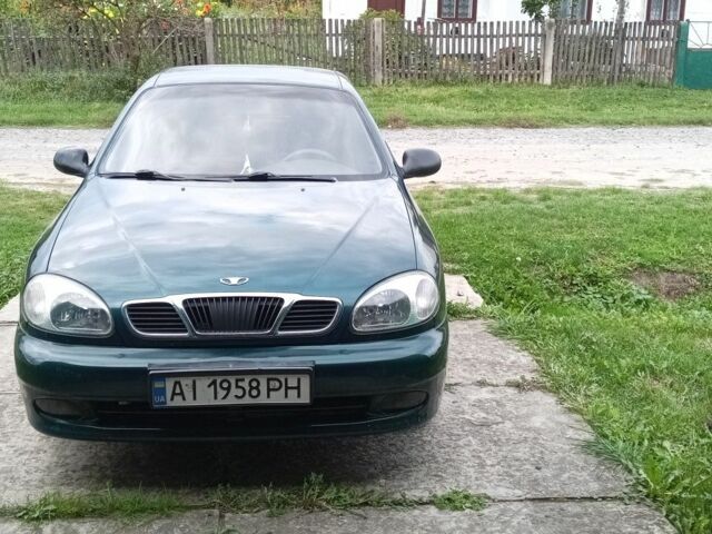 Зелений Деу Сенс, об'ємом двигуна 1.3 л та пробігом 111 тис. км за 1999 $, фото 1 на Automoto.ua