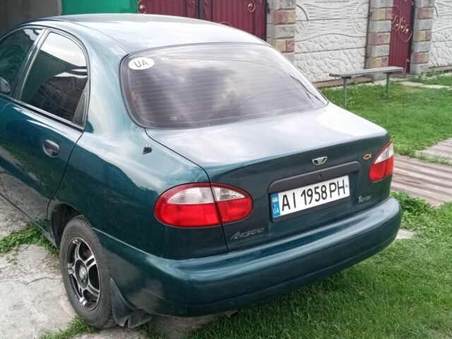 Зелений Деу Сенс, об'ємом двигуна 1.3 л та пробігом 111 тис. км за 1999 $, фото 4 на Automoto.ua