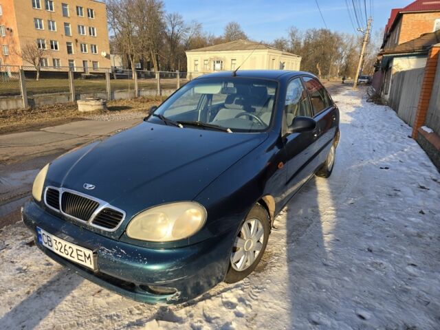 Зеленый Дэу Сенс, объемом двигателя 1.5 л и пробегом 307 тыс. км за 1999 $, фото 2 на Automoto.ua