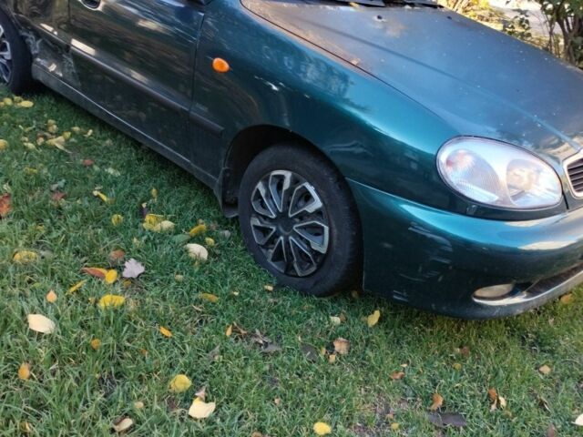 Зеленый Дэу Сенс, объемом двигателя 1.5 л и пробегом 265 тыс. км за 2000 $, фото 2 на Automoto.ua