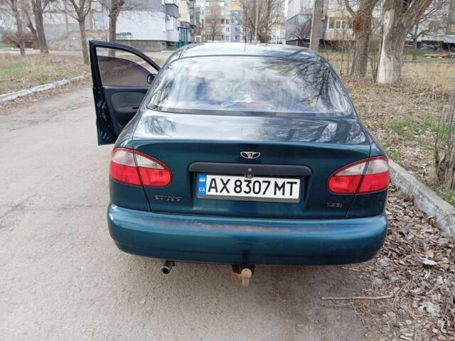 Зеленый Дэу Сенс, объемом двигателя 1.3 л и пробегом 111 тыс. км за 2500 $, фото 4 на Automoto.ua