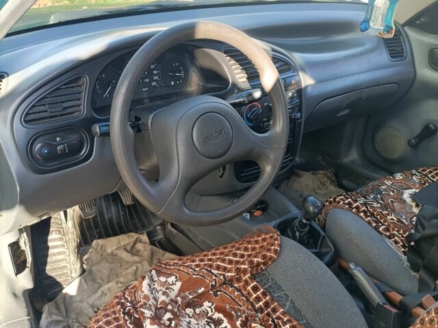 Зелений Деу Сенс, об'ємом двигуна 1.3 л та пробігом 200 тис. км за 1900 $, фото 6 на Automoto.ua