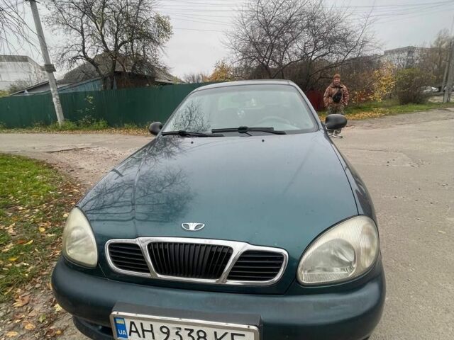 Зеленый Дэу Сенс, объемом двигателя 1.5 л и пробегом 474 тыс. км за 1250 $, фото 1 на Automoto.ua