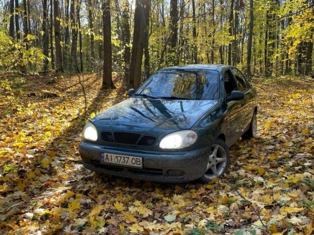 Зеленый Дэу Сенс, объемом двигателя 1.5 л и пробегом 100 тыс. км за 2800 $, фото 4 на Automoto.ua