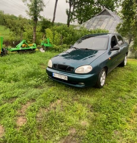 Зеленый Дэу Сенс, объемом двигателя 1.5 л и пробегом 100 тыс. км за 2800 $, фото 1 на Automoto.ua