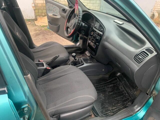 Зелений Деу Сенс, об'ємом двигуна 1.5 л та пробігом 186 тис. км за 1320 $, фото 10 на Automoto.ua