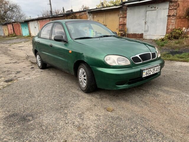 Зеленый Дэу Сенс, объемом двигателя 1.3 л и пробегом 230 тыс. км за 1000 $, фото 1 на Automoto.ua