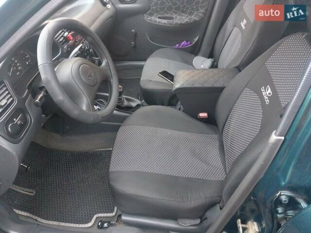 Зеленый Дэу Сенс, объемом двигателя 1.3 л и пробегом 177 тыс. км за 1500 $, фото 4 на Automoto.ua