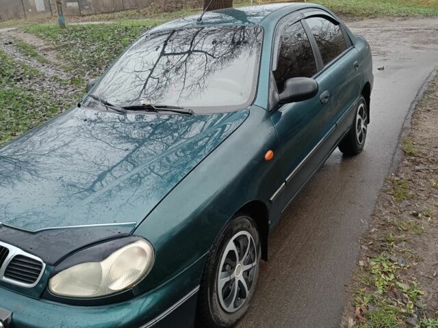 Зелений Деу Сенс, об'ємом двигуна 1.3 л та пробігом 233 тис. км за 1800 $, фото 1 на Automoto.ua