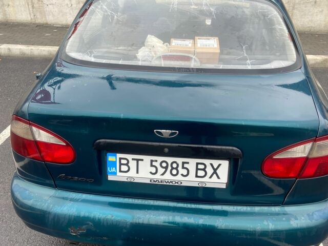 Зеленый Дэу Сенс, объемом двигателя 1.3 л и пробегом 263 тыс. км за 1096 $, фото 1 на Automoto.ua