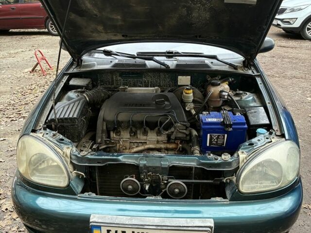 Зелений Деу Сенс, об'ємом двигуна 1.3 л та пробігом 151 тис. км за 2000 $, фото 2 на Automoto.ua