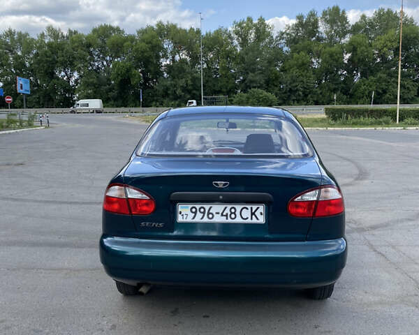 Зеленый Дэу Сенс, объемом двигателя 1.3 л и пробегом 96 тыс. км за 2499 $, фото 3 на Automoto.ua