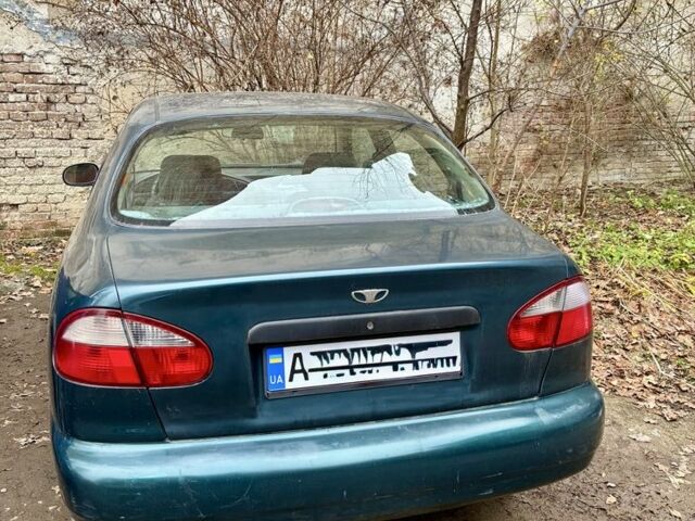 Зелений Деу Сенс, об'ємом двигуна 1.3 л та пробігом 151 тис. км за 2000 $, фото 6 на Automoto.ua