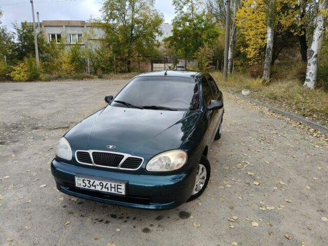 Зелений Деу Сенс, об'ємом двигуна 1.5 л та пробігом 97 тис. км за 3300 $, фото 1 на Automoto.ua