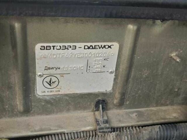 Зеленый Дэу Сенс, объемом двигателя 1.5 л и пробегом 205 тыс. км за 1900 $, фото 11 на Automoto.ua