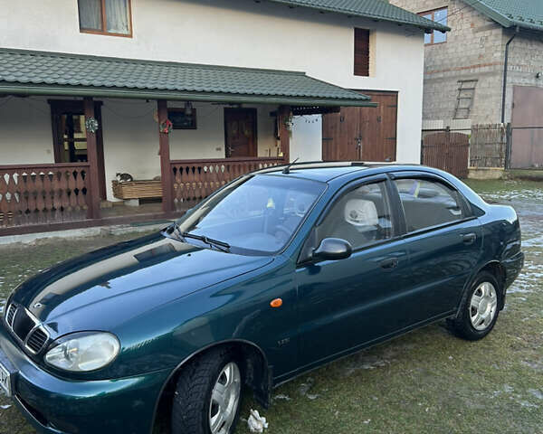 Зеленый Дэу Сенс, объемом двигателя 1.3 л и пробегом 198 тыс. км за 1800 $, фото 1 на Automoto.ua